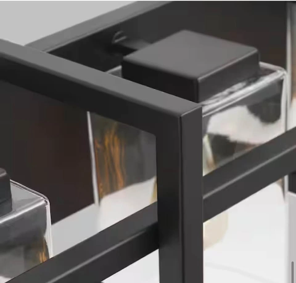Generation Lighting Mitte 24” 3-Light Vanity Light – Matte Black - photo 3