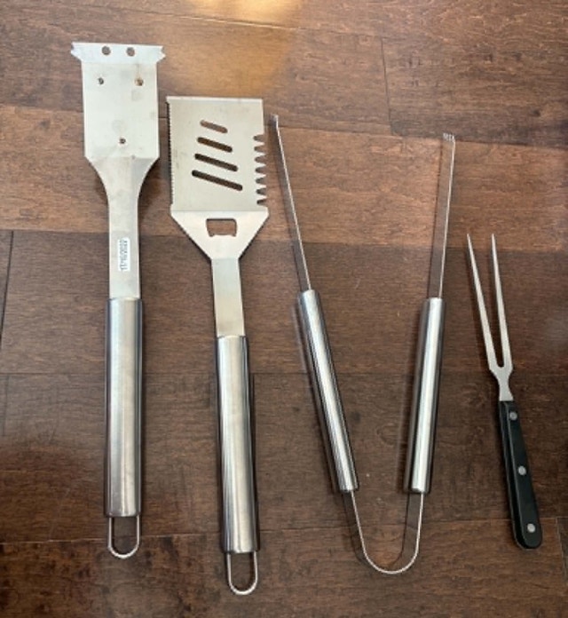 4-Piece Barbecue Tools Set