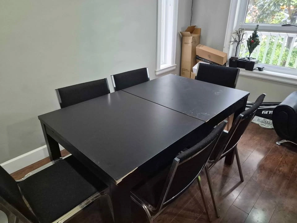 Dining table with 6 chairs - photo 2
