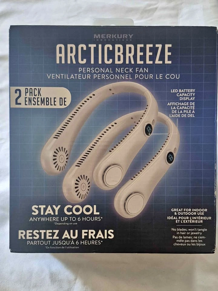 ArcticBreeze Personal Neck Fan