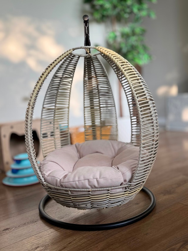 Wicker Pet Hanging Chair - photo 2
