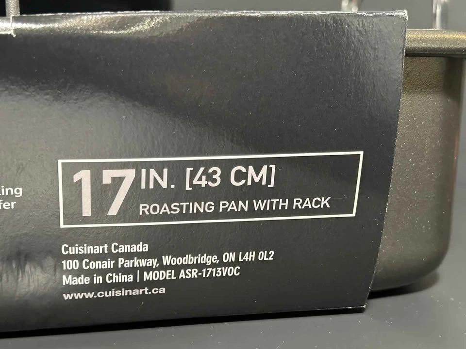 Cuisinart Classic Collection 17in Roasting Pan with Rack - photo 2