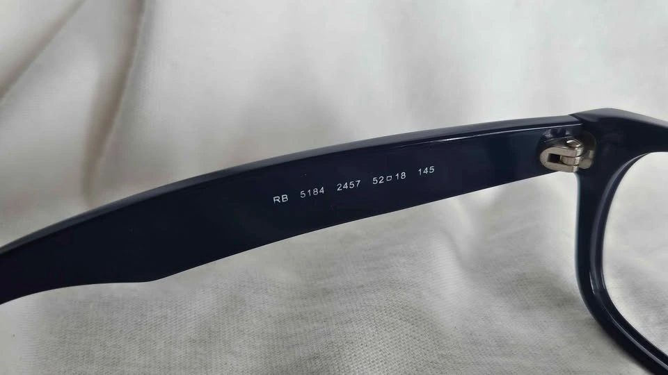 Authentic Ray-Ban RB 5184 Dark Blue Eyeglasses - photo 3