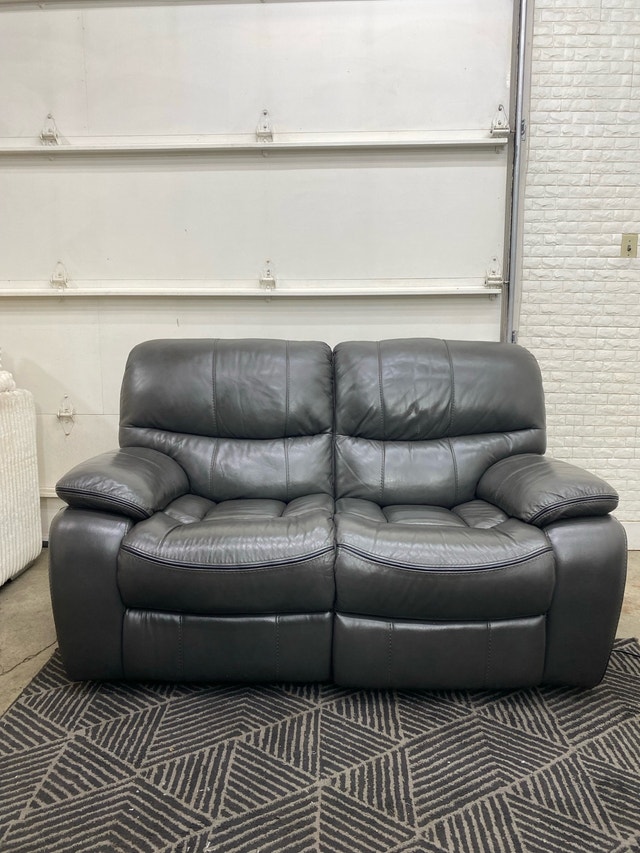 FREE DELIVERY Genuine Leather Recliner Set - photo 2