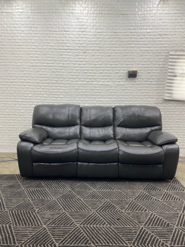 FREE DELIVERY Genuine Leather Recliner Set - photo 3