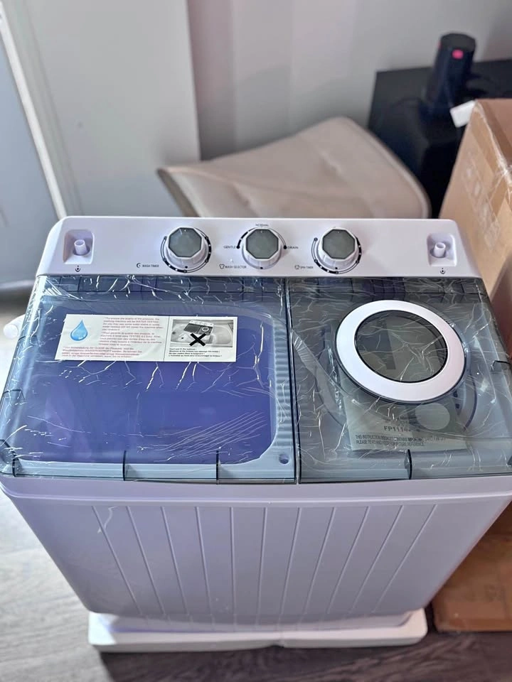 Costway 26 lb Portable Semi-Automatic Washing Machine