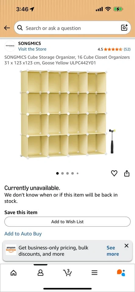 Cube Storage Organizer - photo 2