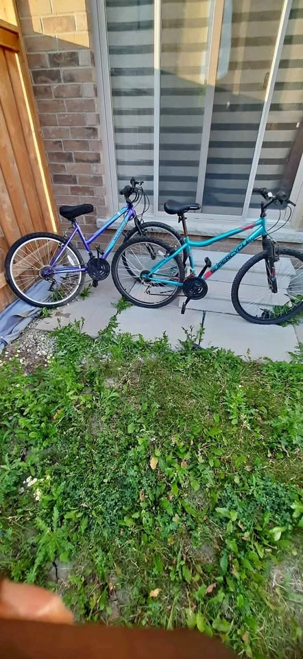 2 bicycles