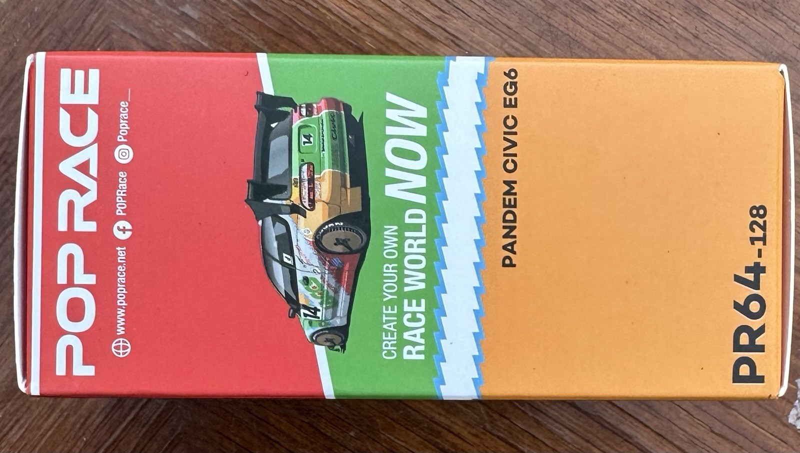 Pop Race 1:64 Honda Civic EG6 V1.5 Pandem Metallic JACCS - photo 3