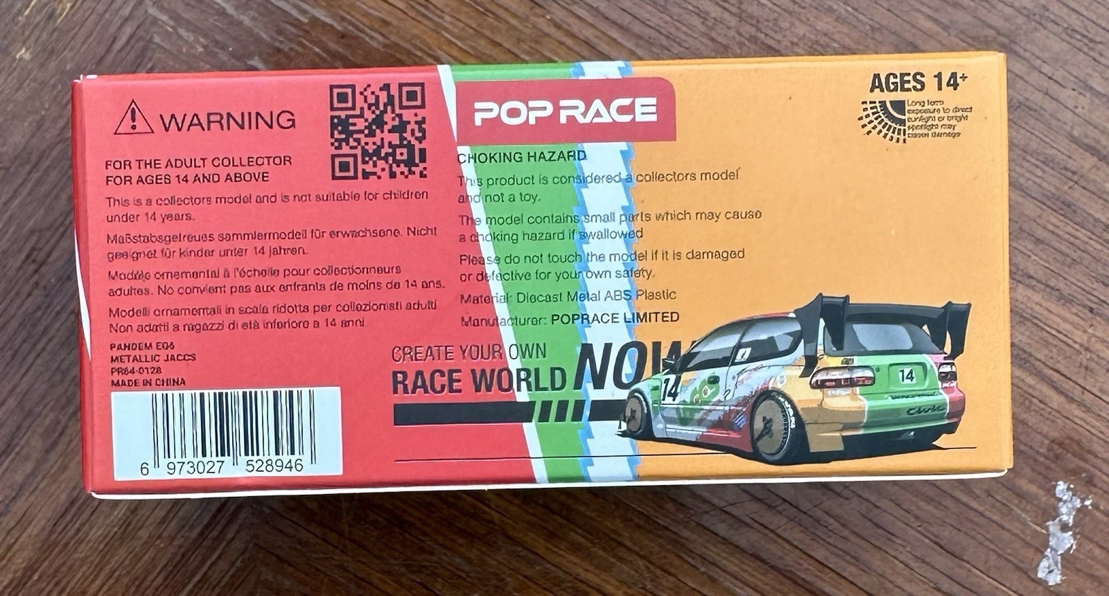 Pop Race 1:64 Honda Civic EG6 V1.5 Pandem Metallic JACCS - photo 4