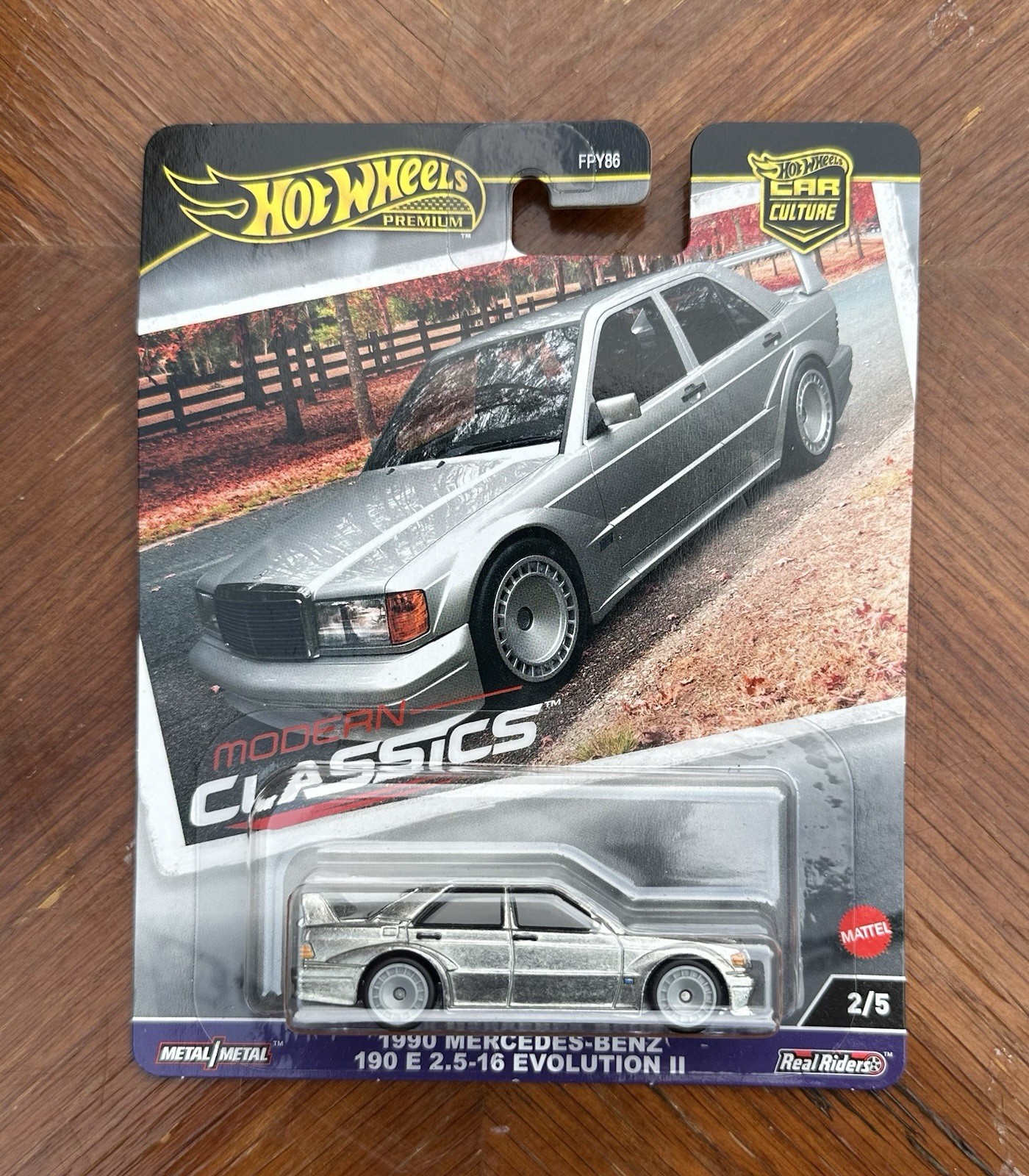 Hot Wheels 1990 Mercedes-Benz 190 E 2.5-16 Evolution II