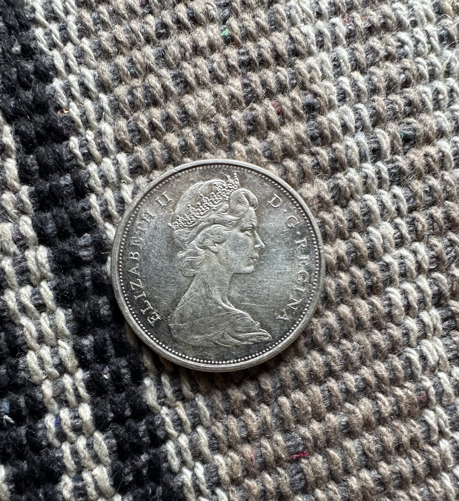 1967 - Canada - 50 cent coin - silver Canadian half dollar - photo 2