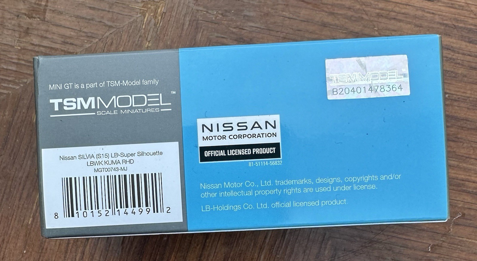 MINI GT Nissan Silvia S15 LB-Super Silhouette KUMA 1/64 - photo 2