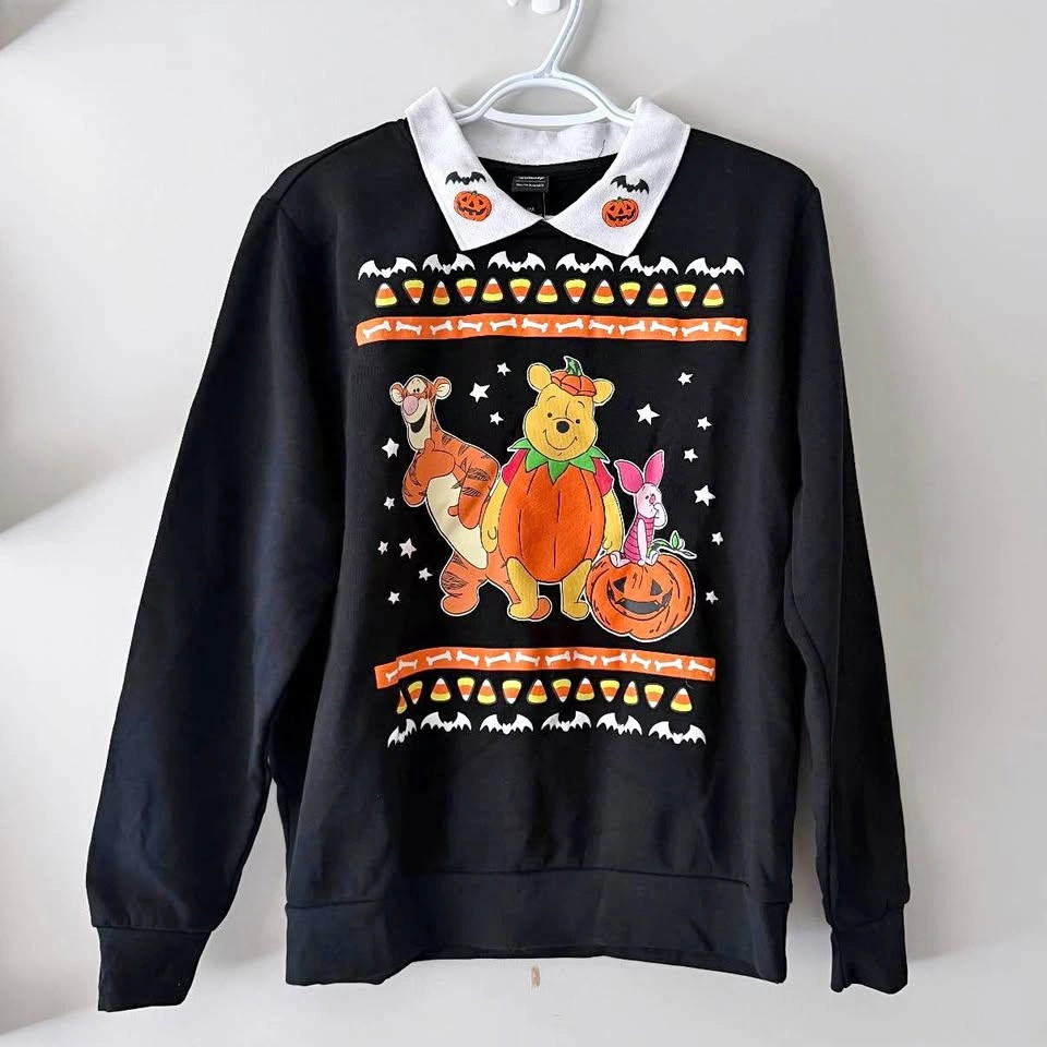 Winnie The Pooh Disney Halloween Sweater Her Universe Size Adult