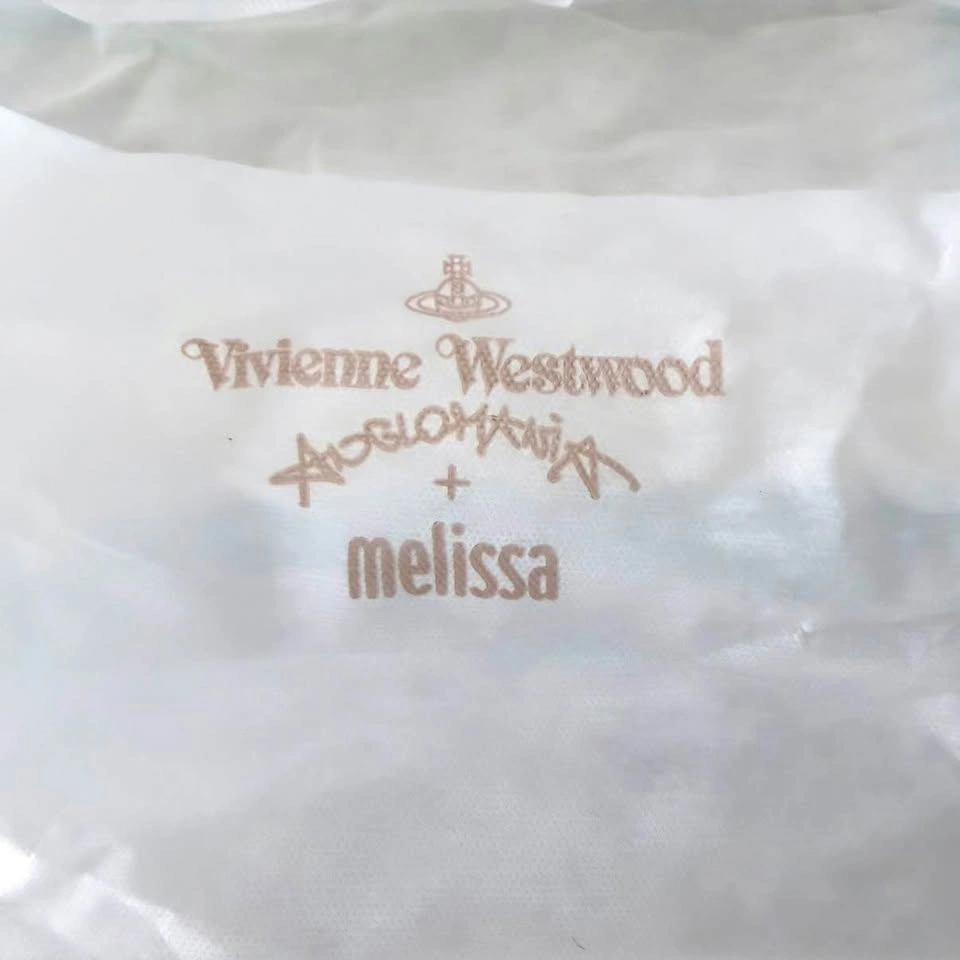 BRAND NEW! Vivienne Westwood x Melissa Red Orb Flats Size 8 - photo 4