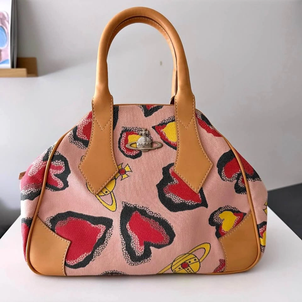Vintage Pink Heart Vivienne Westwood Yasmine Bag Rare