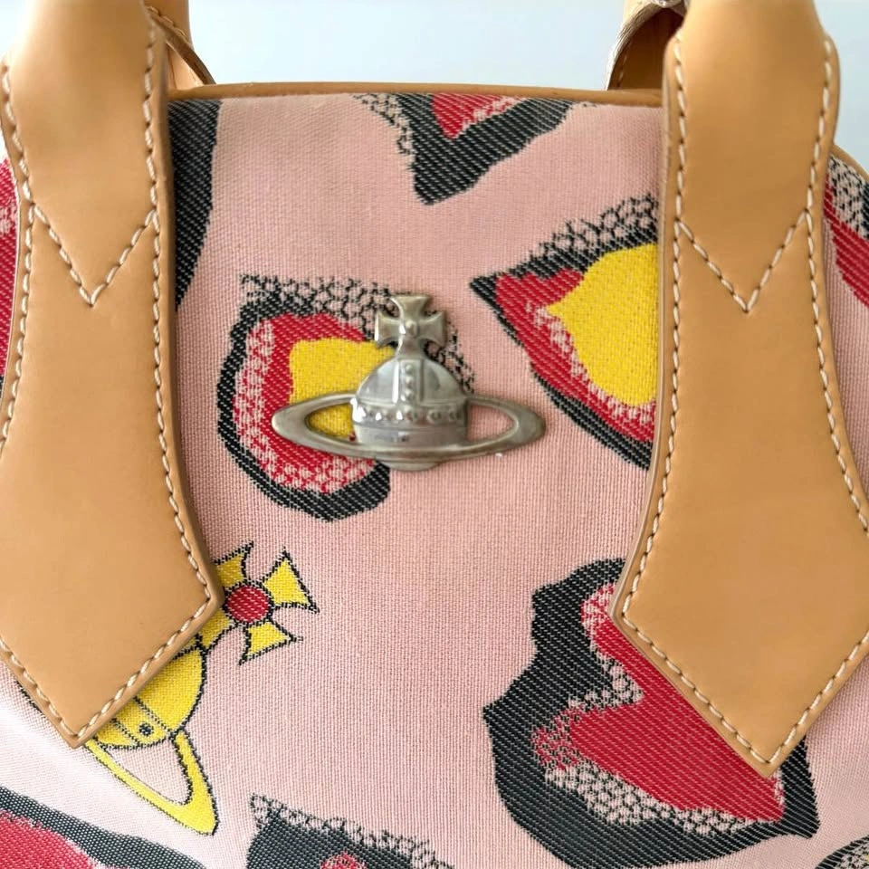 Vintage Pink Heart Vivienne Westwood Yasmine Bag Rare - photo 5