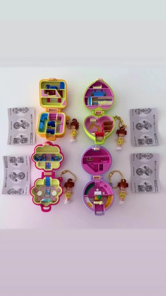 Authentic Polly Pocket Bag Charms from Japan - photo 2