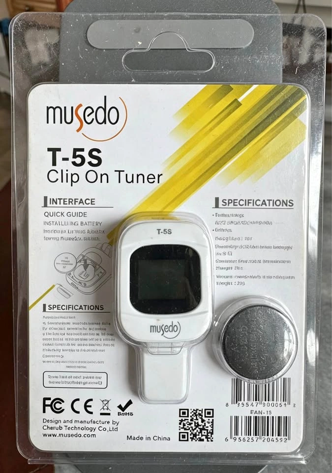 Musedo T-5S Clip On Tuner