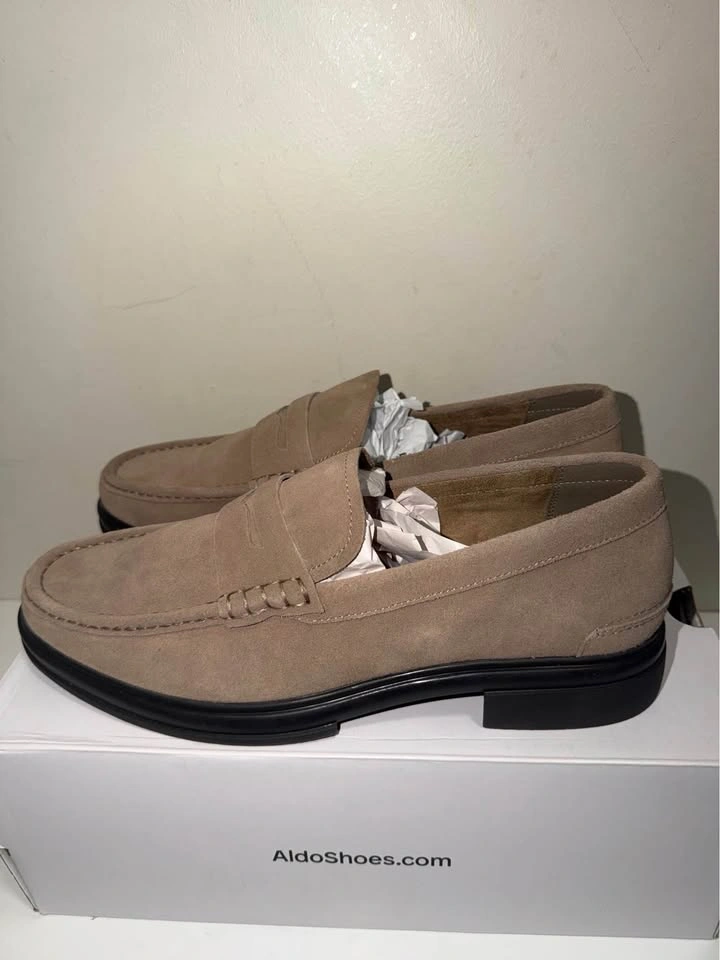 New Aldo Men Suede Leather Shoes Size 12 US - photo 2