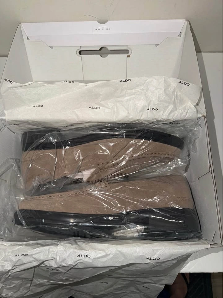 New Aldo Men Suede Leather Shoes Size 12 US - photo 4