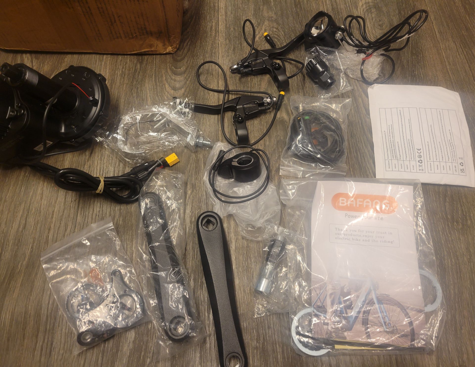 Bafang BBS02B Mid Drive Motor 48V 750W E-Bike Conversion Kit - photo 2