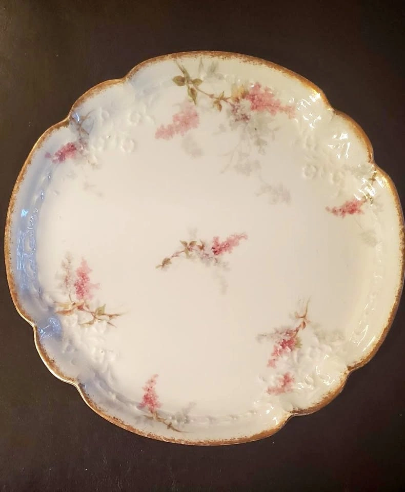 Antique Limoges Porcelain Plate
