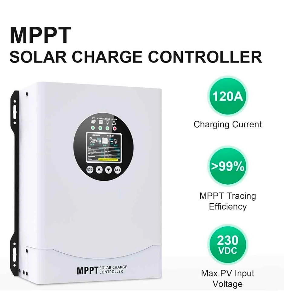 120A MPPT Solar Charge Controller - photo 2