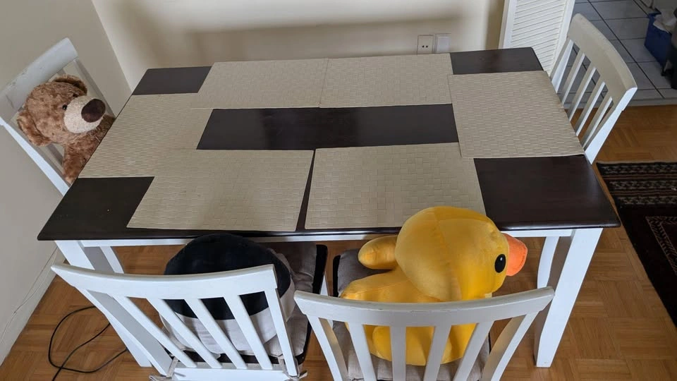 Dining Set with Bench and 4 Chairs - photo 2