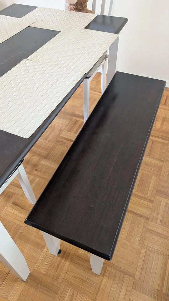 Dining Set with Bench and 4 Chairs - photo 3