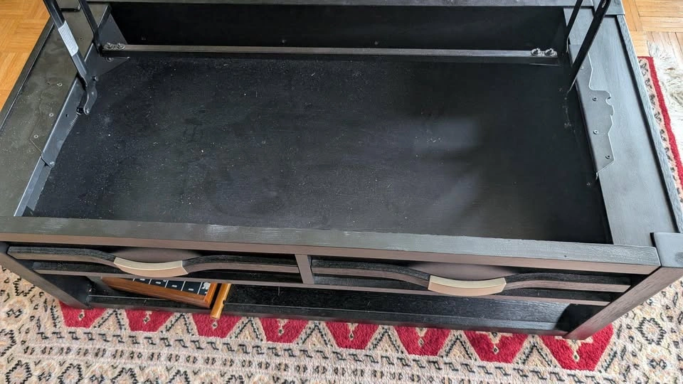 Manila Black 48" Lift-Top Coffee Table - photo 3