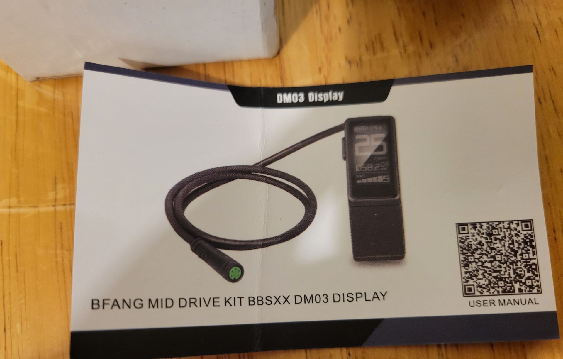 Electric Bike DM03 Mini LCD Display For BAFANG BBSXX - photo 5
