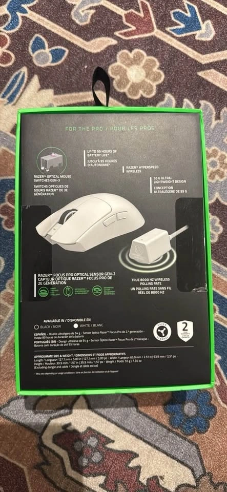 Razer Viper V3 Pro White Edition Mouse - photo 4