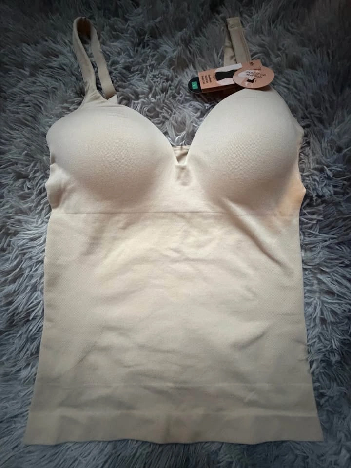 Shapermint Cami with Wireless Built-In Bra LARGE - photo 2