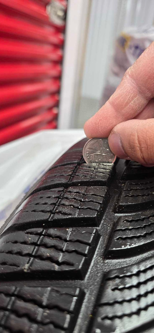 Winter tires on rims - photo 3