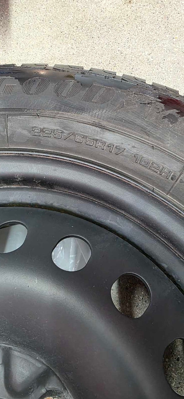Winter tires on rims - photo 5