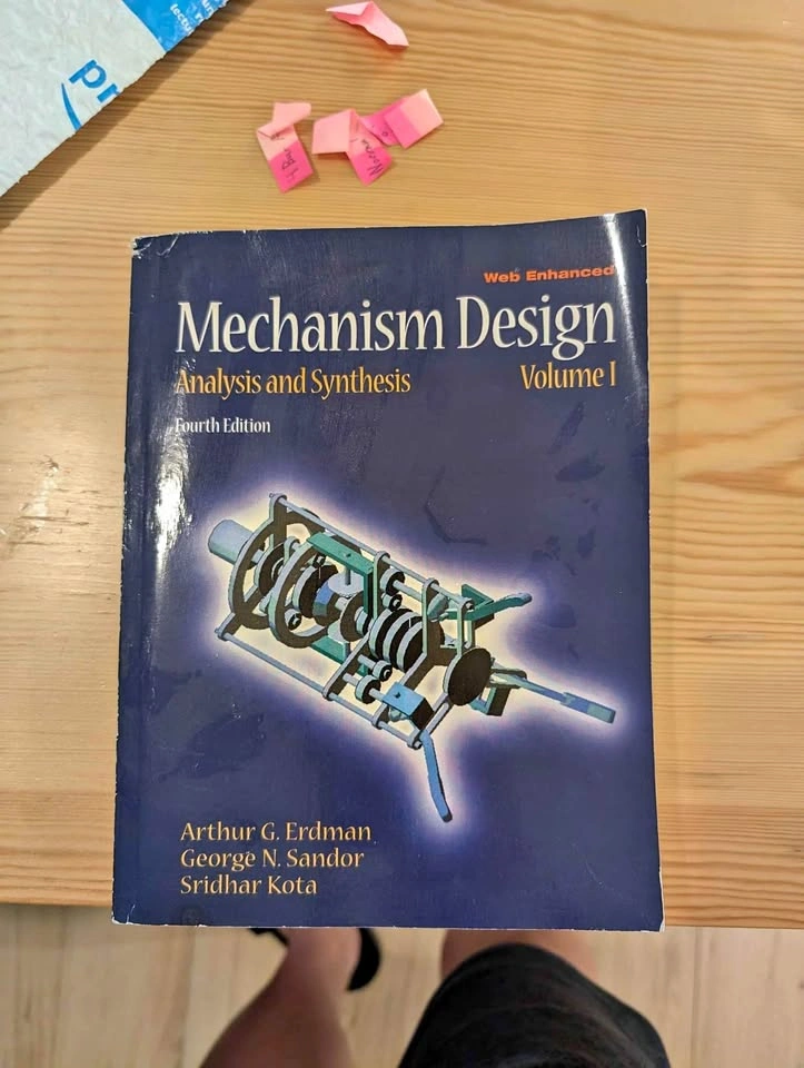 Mechanism Design - Analysis and Synthesis V1 Textbook