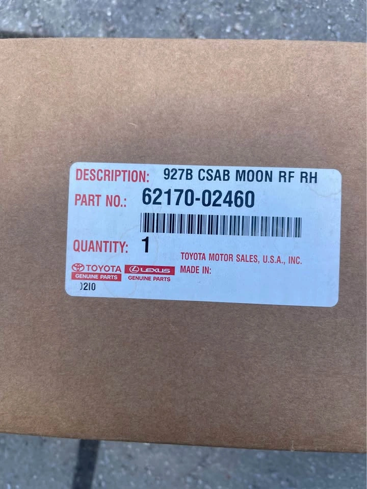 OEM Toyota Curtain Shield Airbag - Brand New. Right side - photo 2
