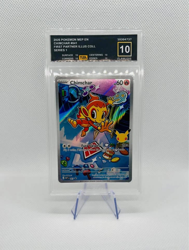 Pokémon First Partners Series 1 Generation 4 Full Set TAG Graded - photo 2