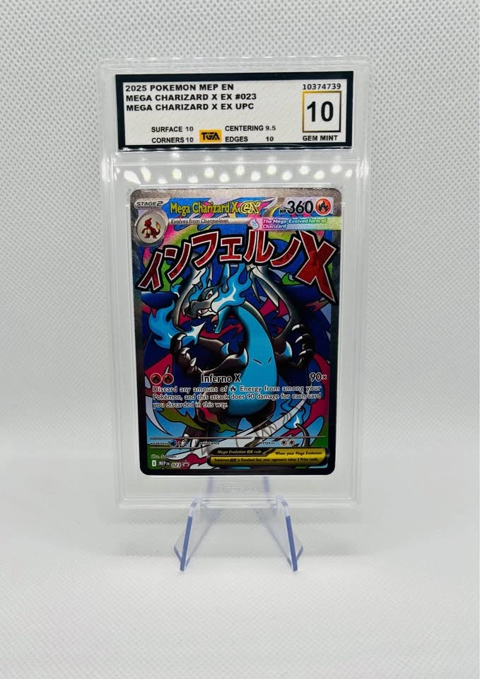 Mega Charizard X EX #23 TGA 10