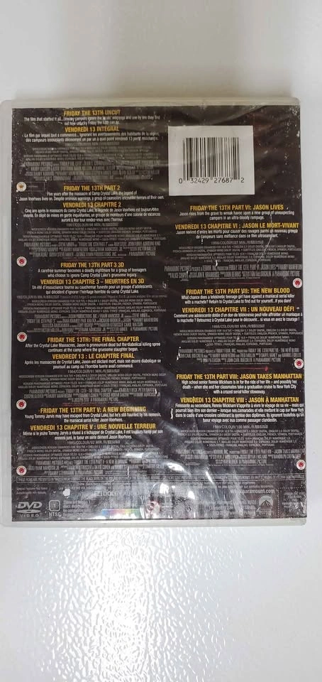 Friday the 13th 8-Movie Collection DVD - photo 4