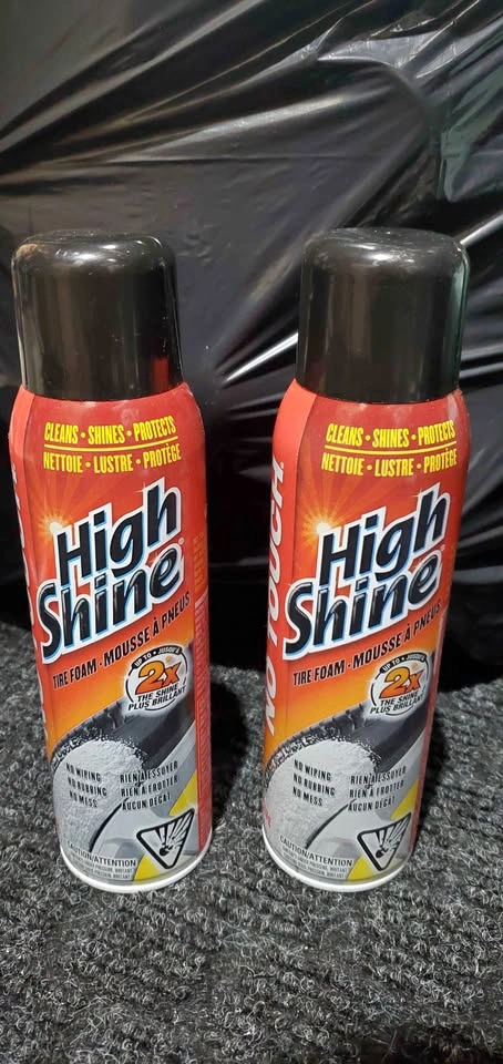 No Touch High Shine Tire Foam - 2 Pack