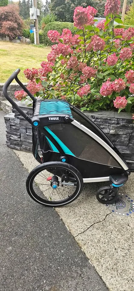 Thule Chariot Cross 1 Seat Multisport Bike Trailer thumbnail