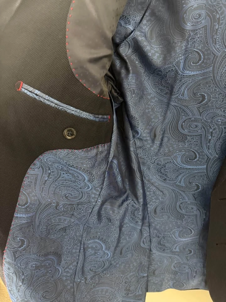 Men’s blazer 38R slim fit - navy Sondergaard - photo 4
