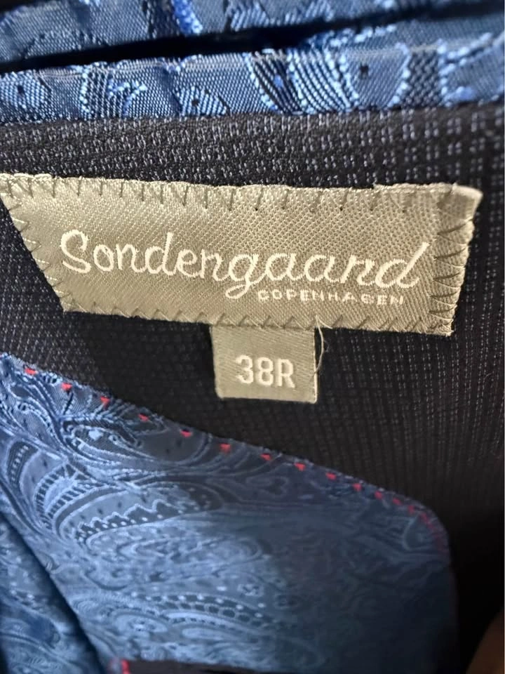 Men’s blazer 38R slim fit - navy Sondergaard - photo 5
