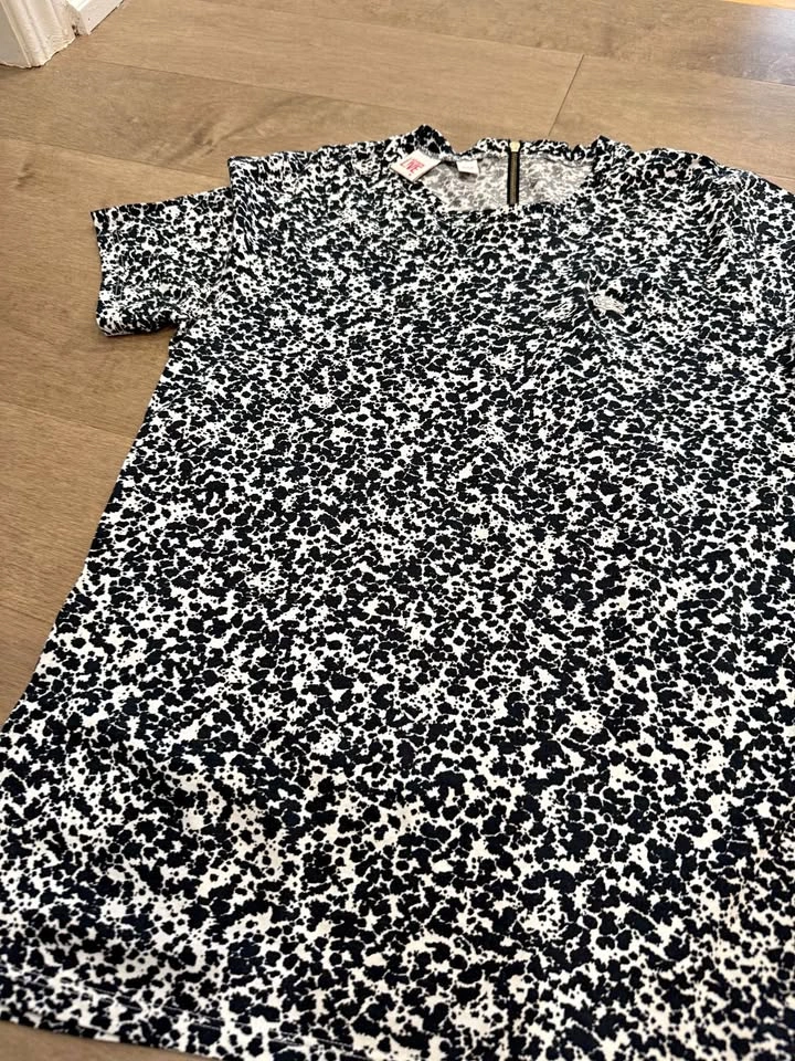 Lacoste L!VE Patterned T-Shirt Size M