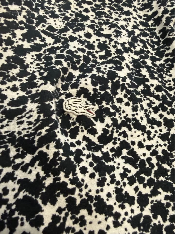 Lacoste L!VE Patterned T-Shirt Size M - photo 3