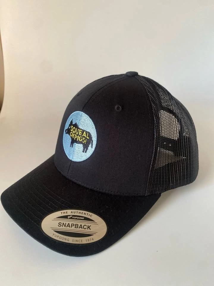 Squeal on Pigs Yupoong Snapback Trucker Hat - photo 2