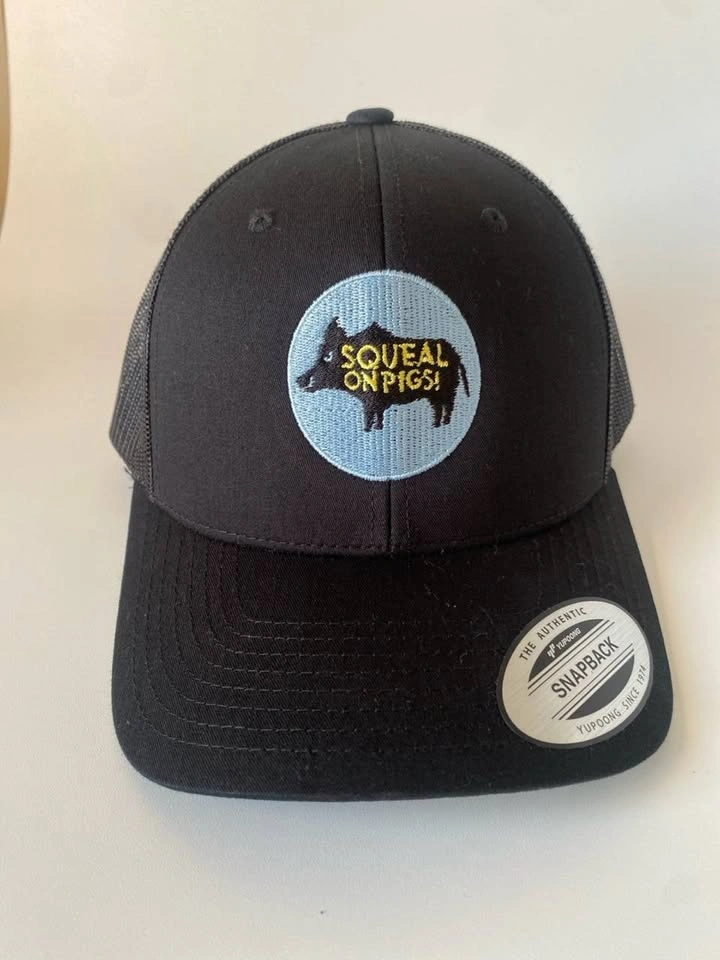 Squeal on Pigs Yupoong Snapback Trucker Hat - photo 4