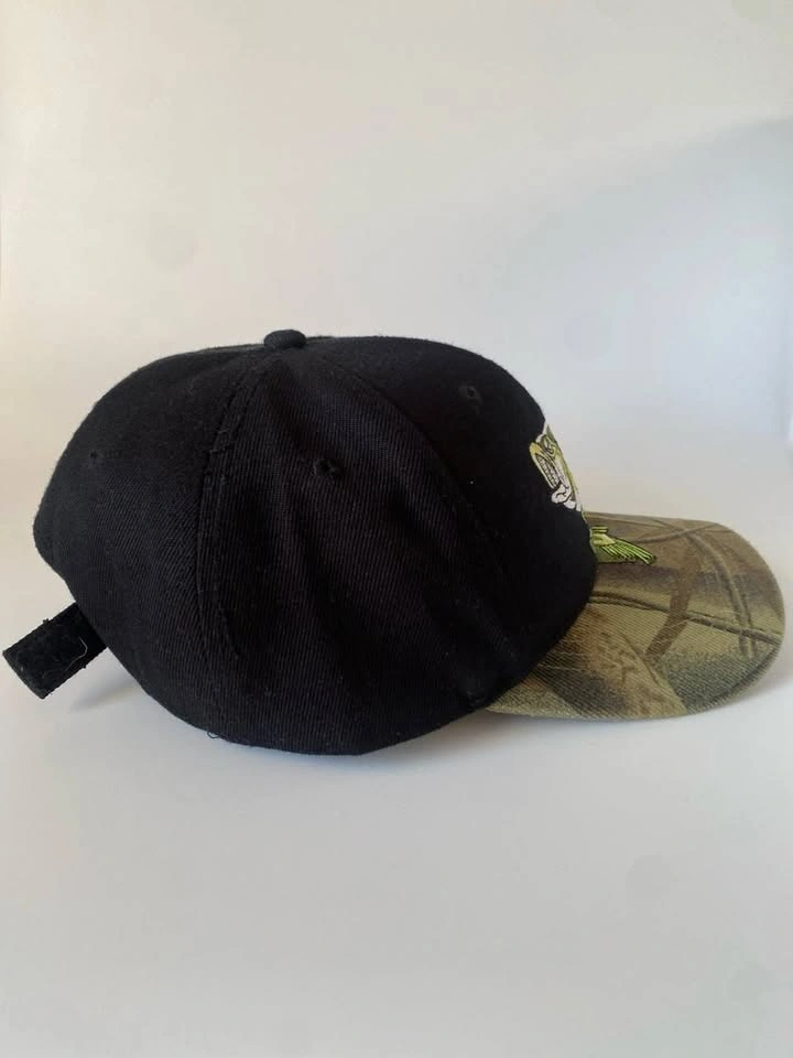 Country Leather Bass Fish Adjustable Hat - photo 4